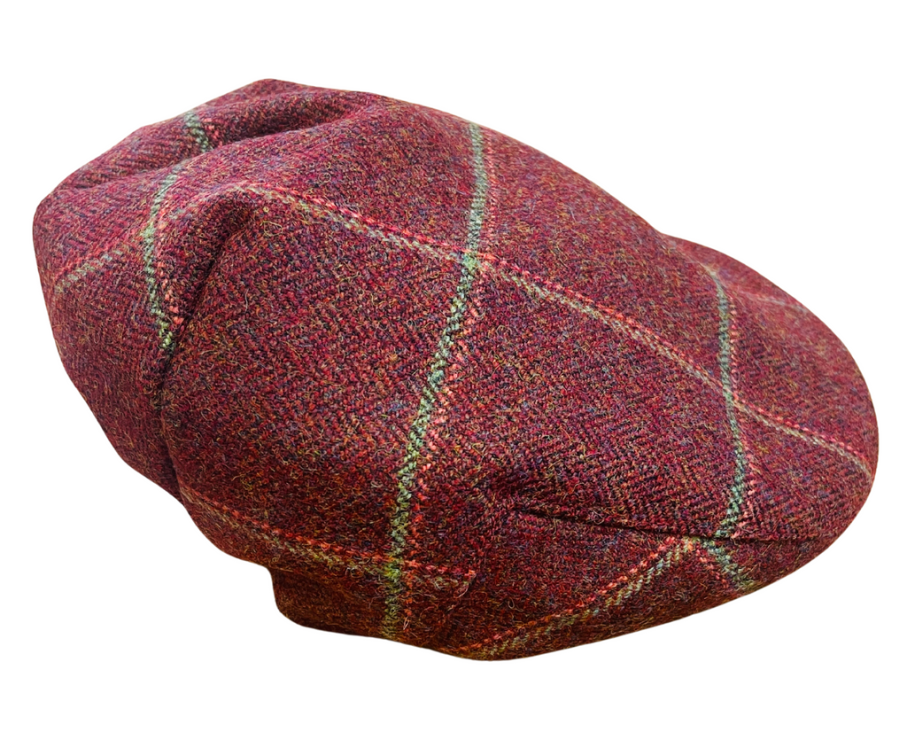 Flat Cap in Claret