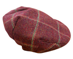 Flat Cap in Claret