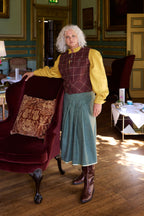 Long sleeve pleated Shirt