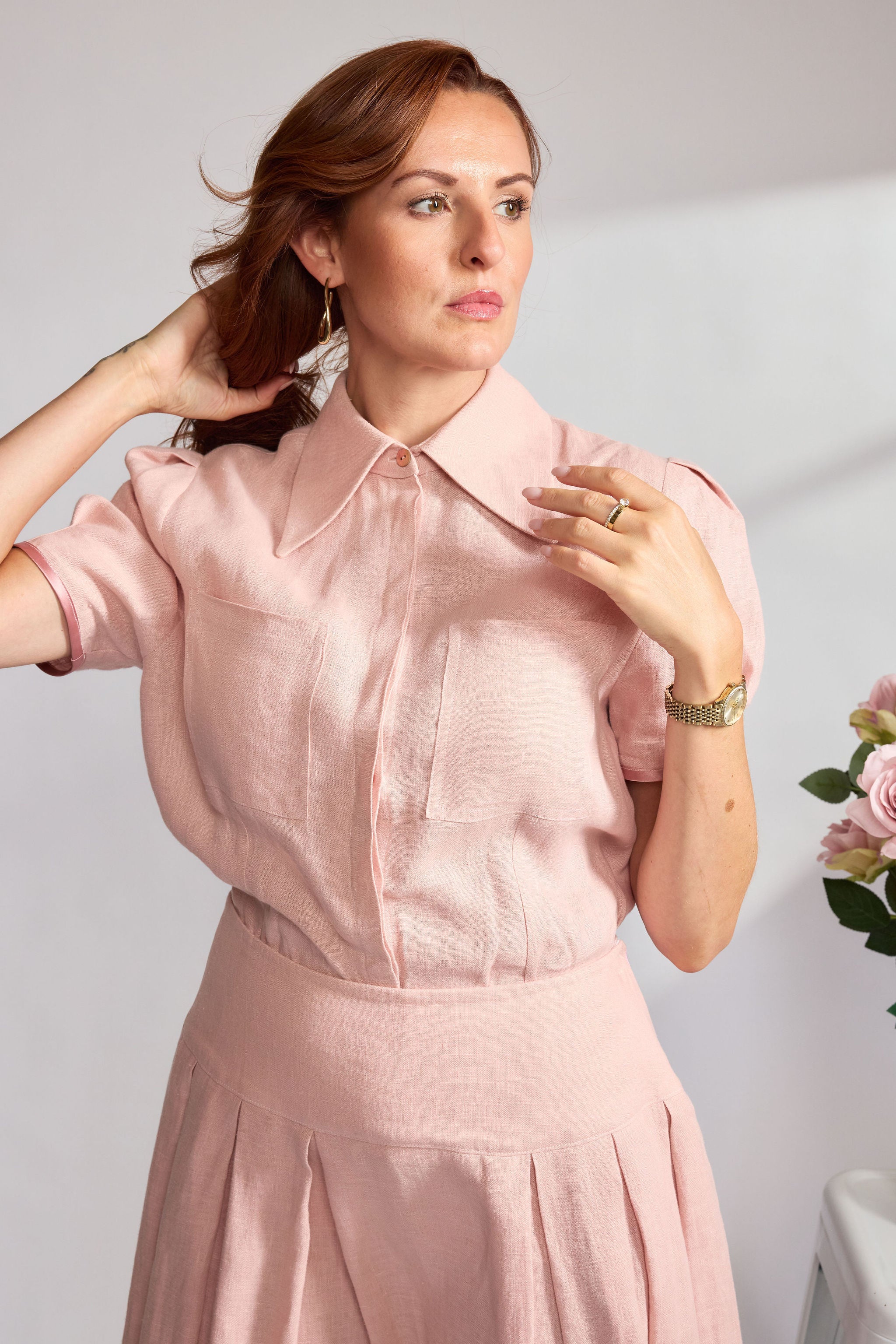The Charlotte Linen Shirt