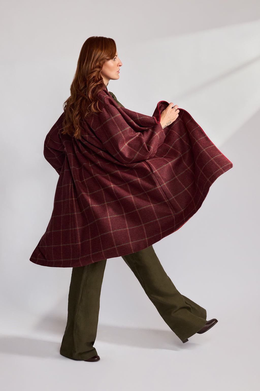 The Waterfall Tweed Coat