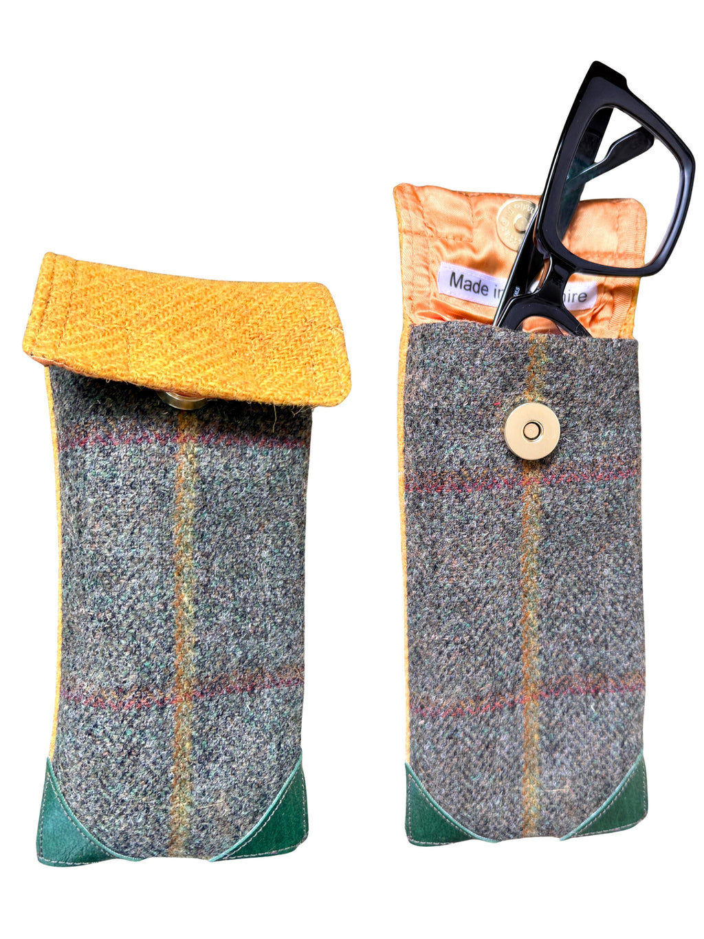 Tweed Glasses Case