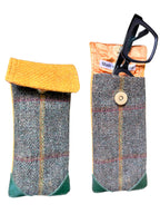 Tweed Glasses Case