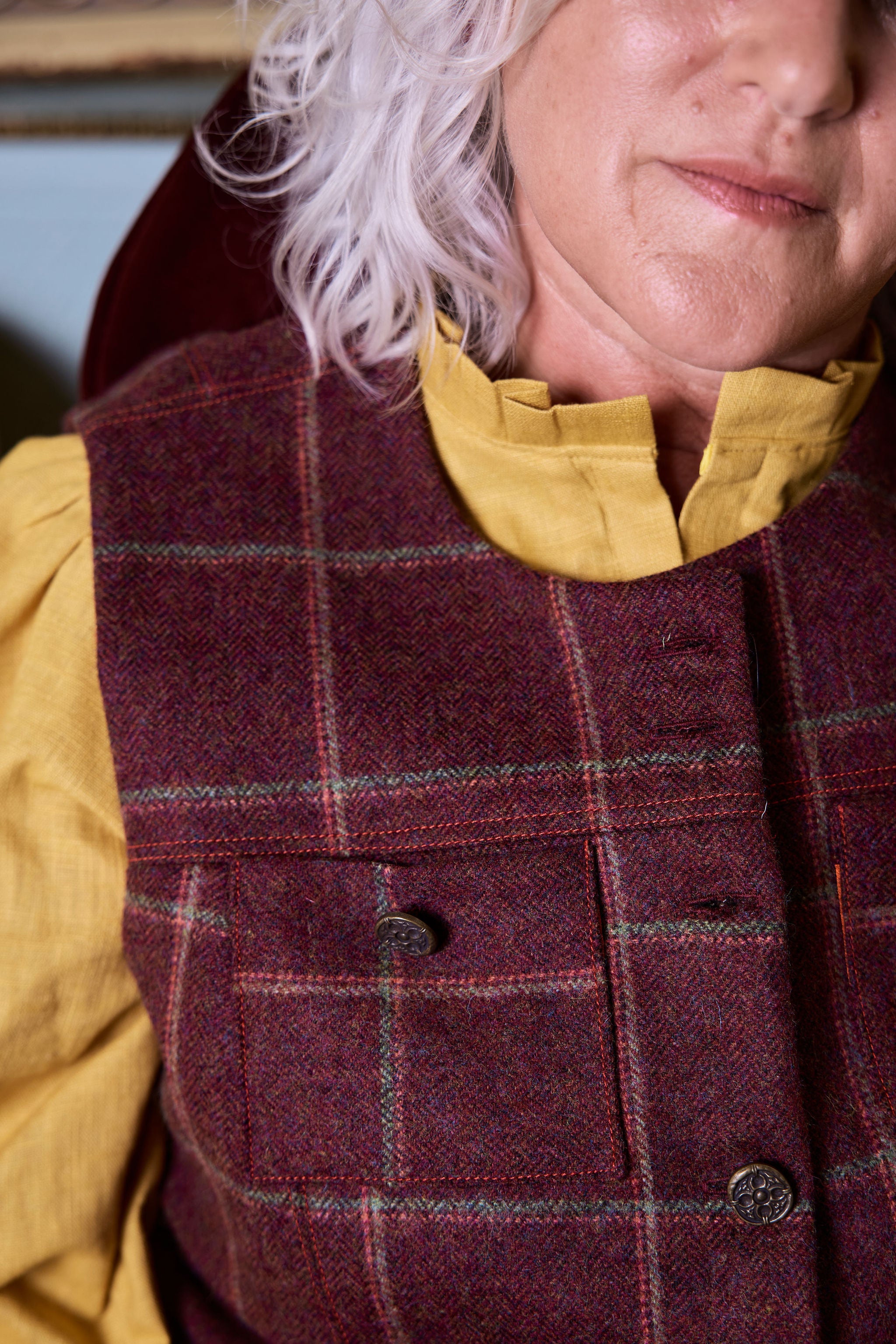 Long sleeve pleated Shirt