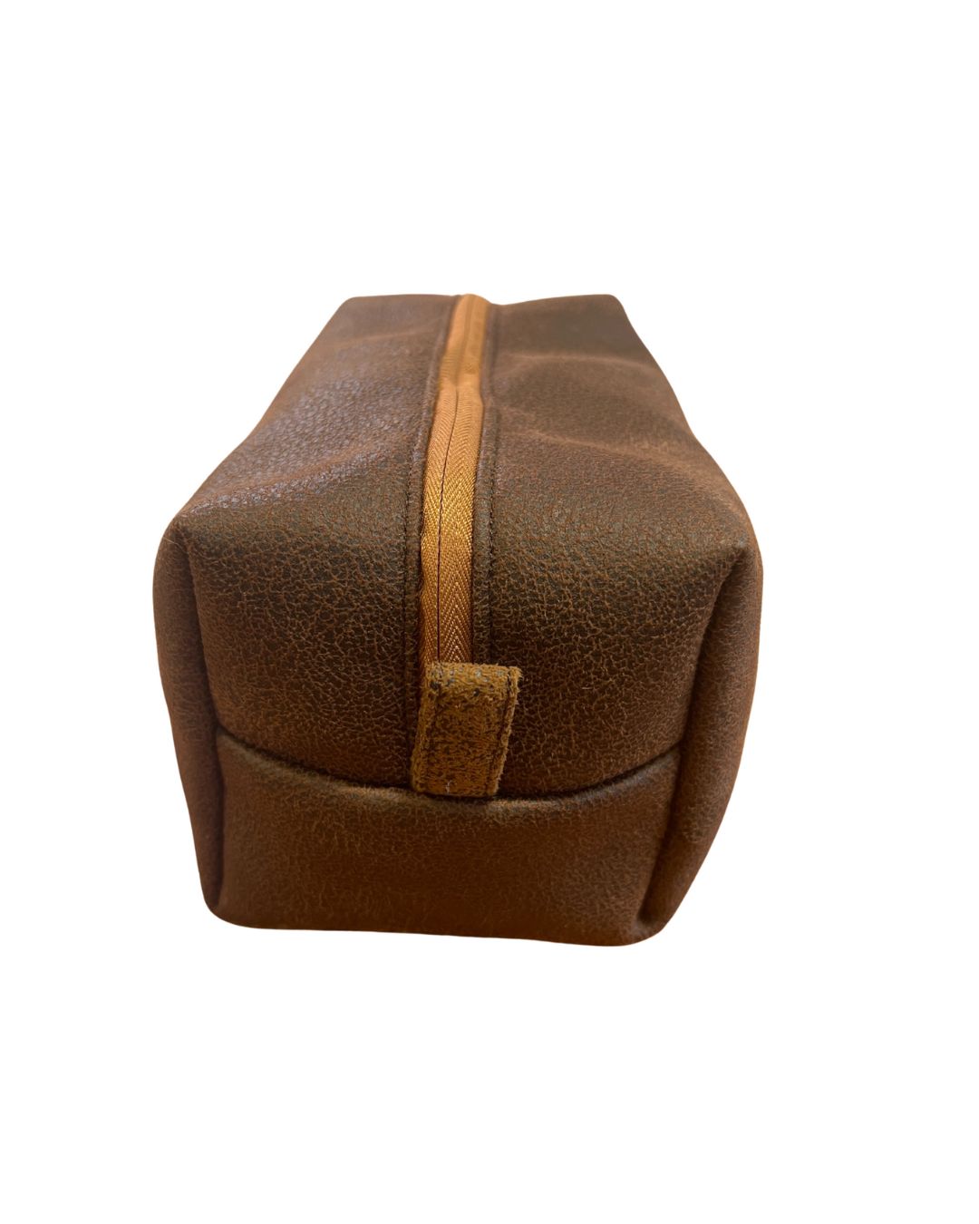Washbag Leather - Toffee